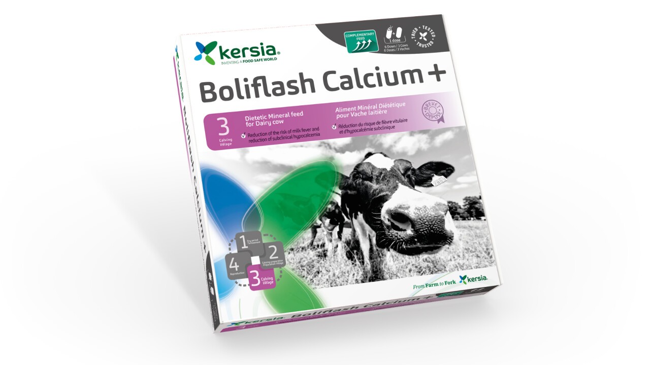 Neu bei Kersia: Boliflash Calcium+