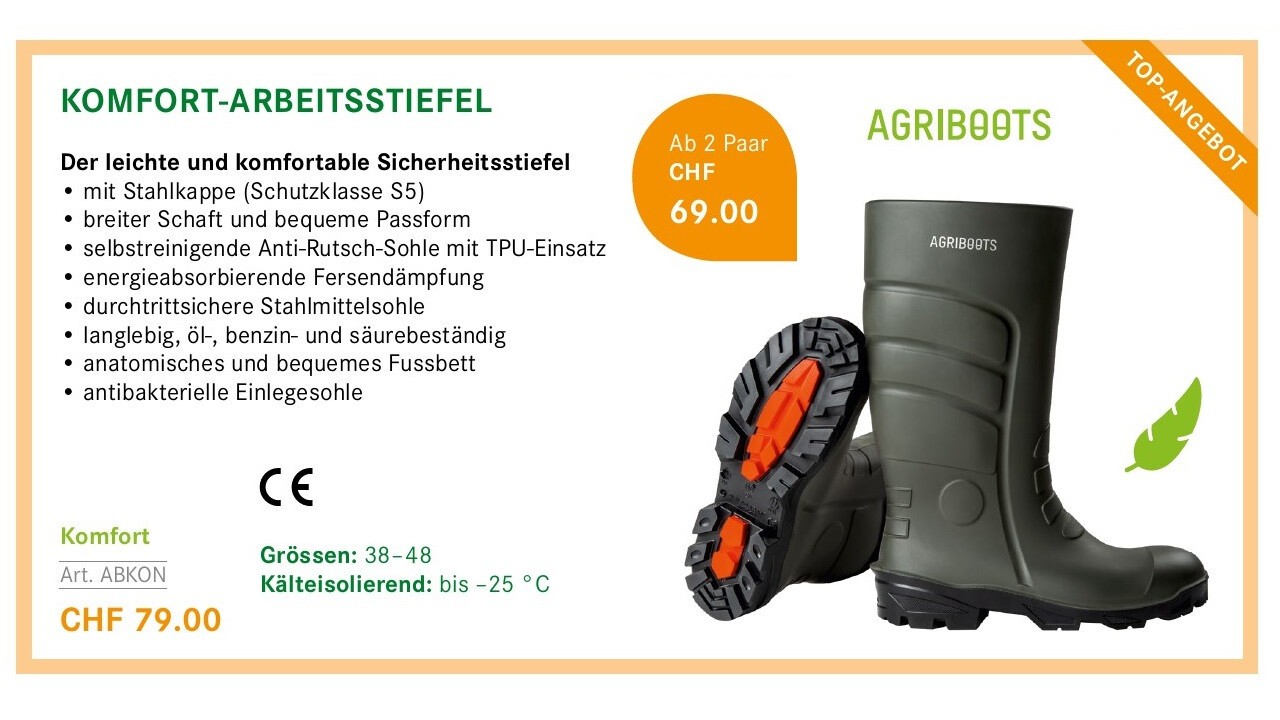 AgriBoots®-Komfort