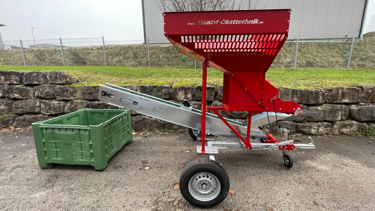 Sotierwagen mit Überladeband