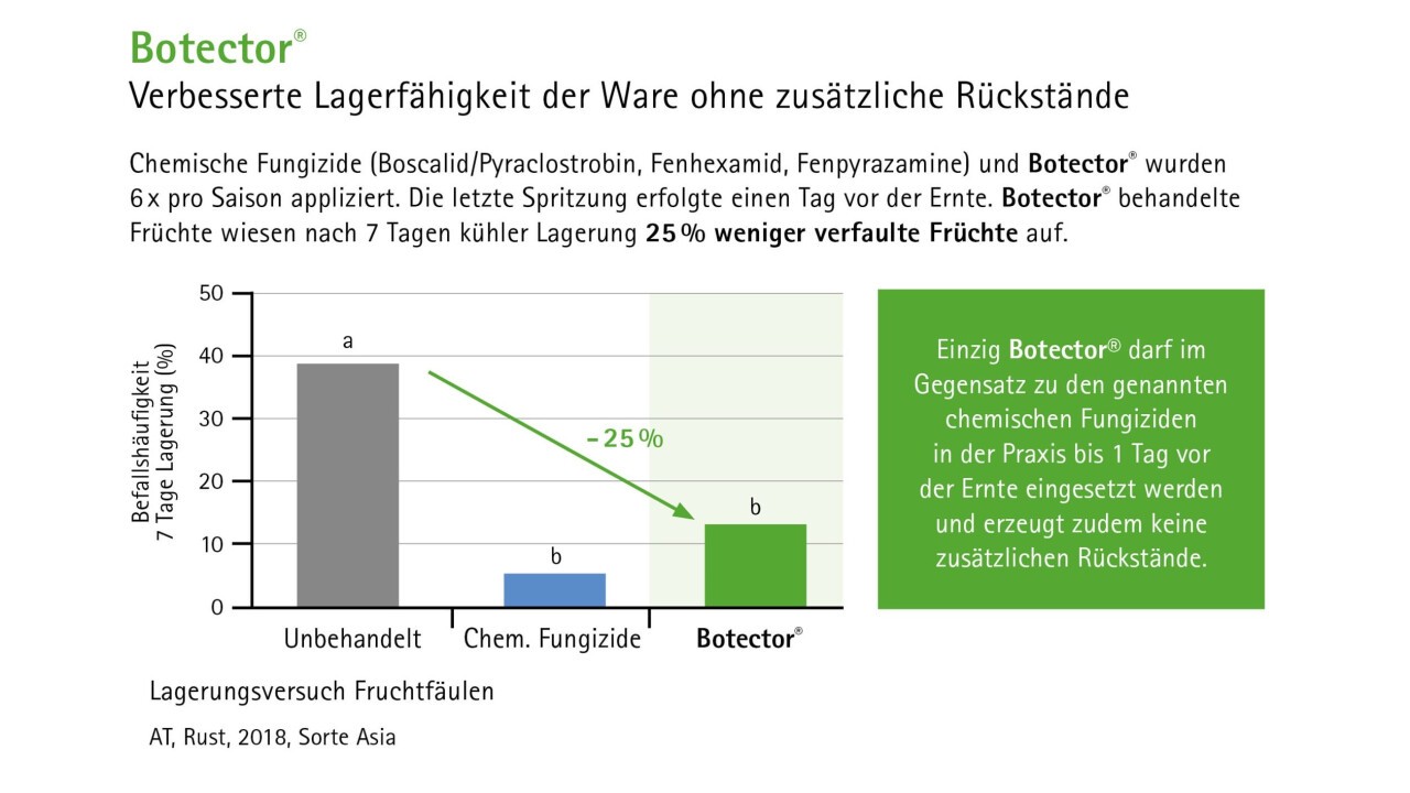 Versuche zum Einsatz von Botector®