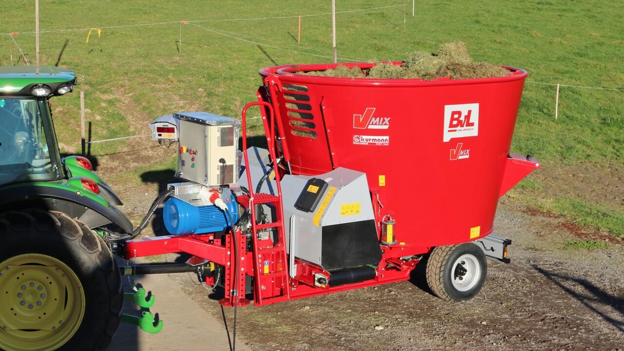 Der Mischvorgang erfolgt elektrisch.