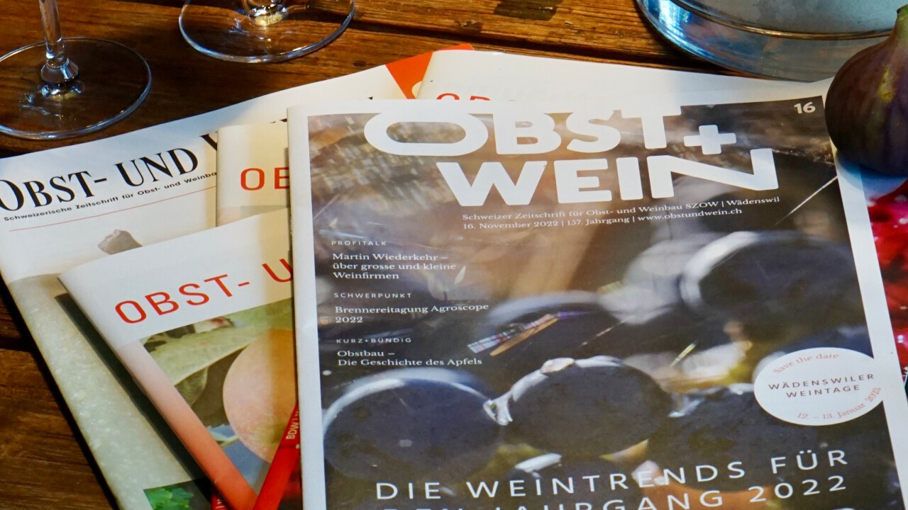 Obst und Wein - die Schweizer Medienplattform