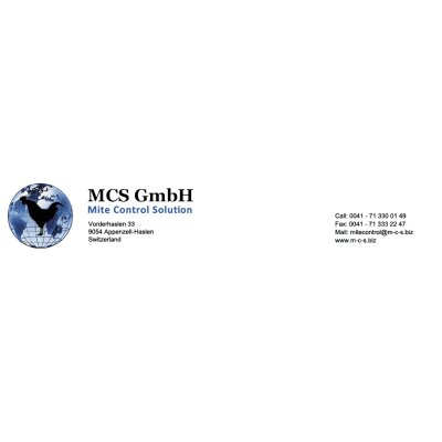 Logo MCS GmbH Mite Control Solution