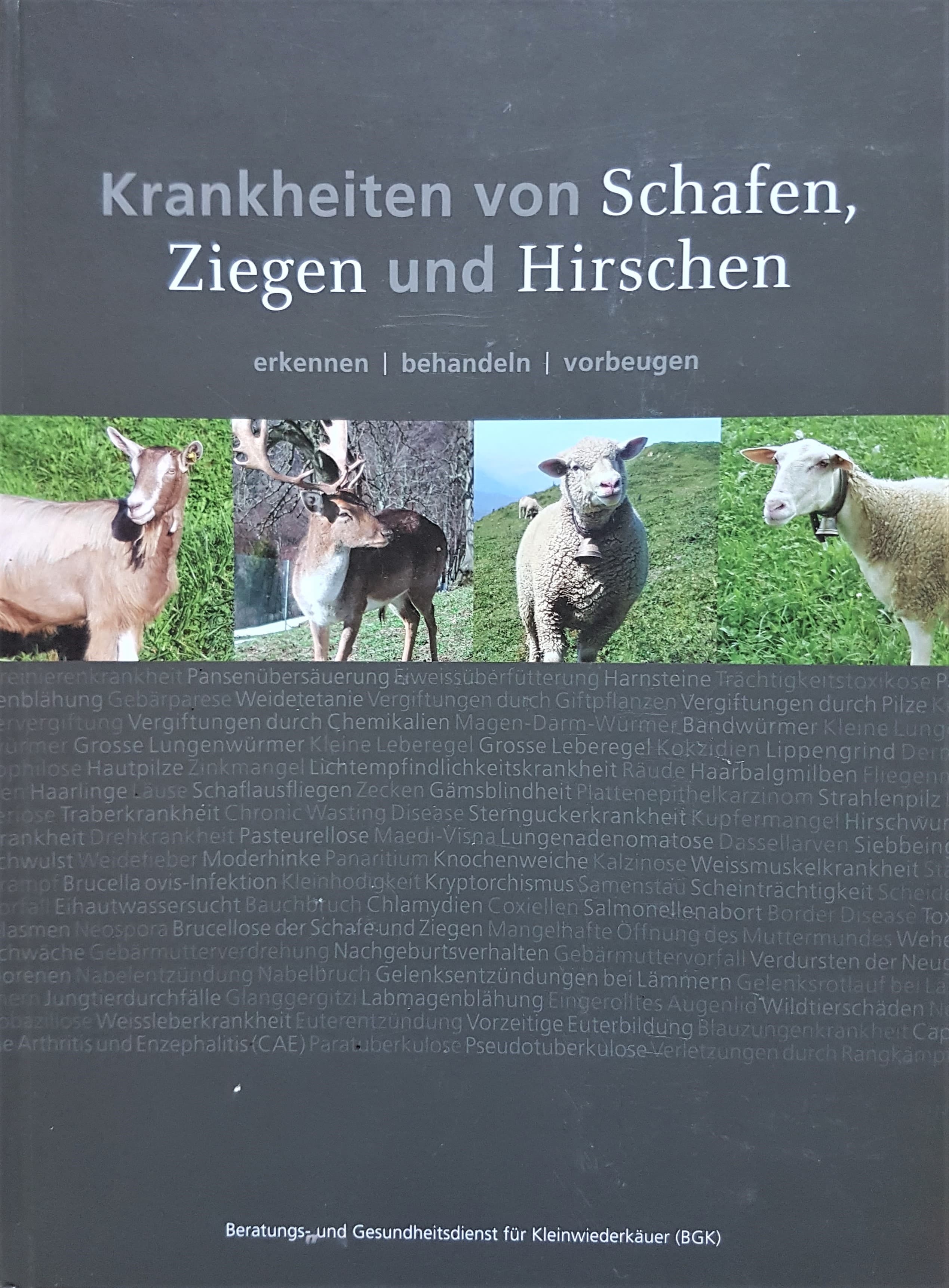 BGK-Buch: Krankheiten von Schafen, Ziegen und Hirschen