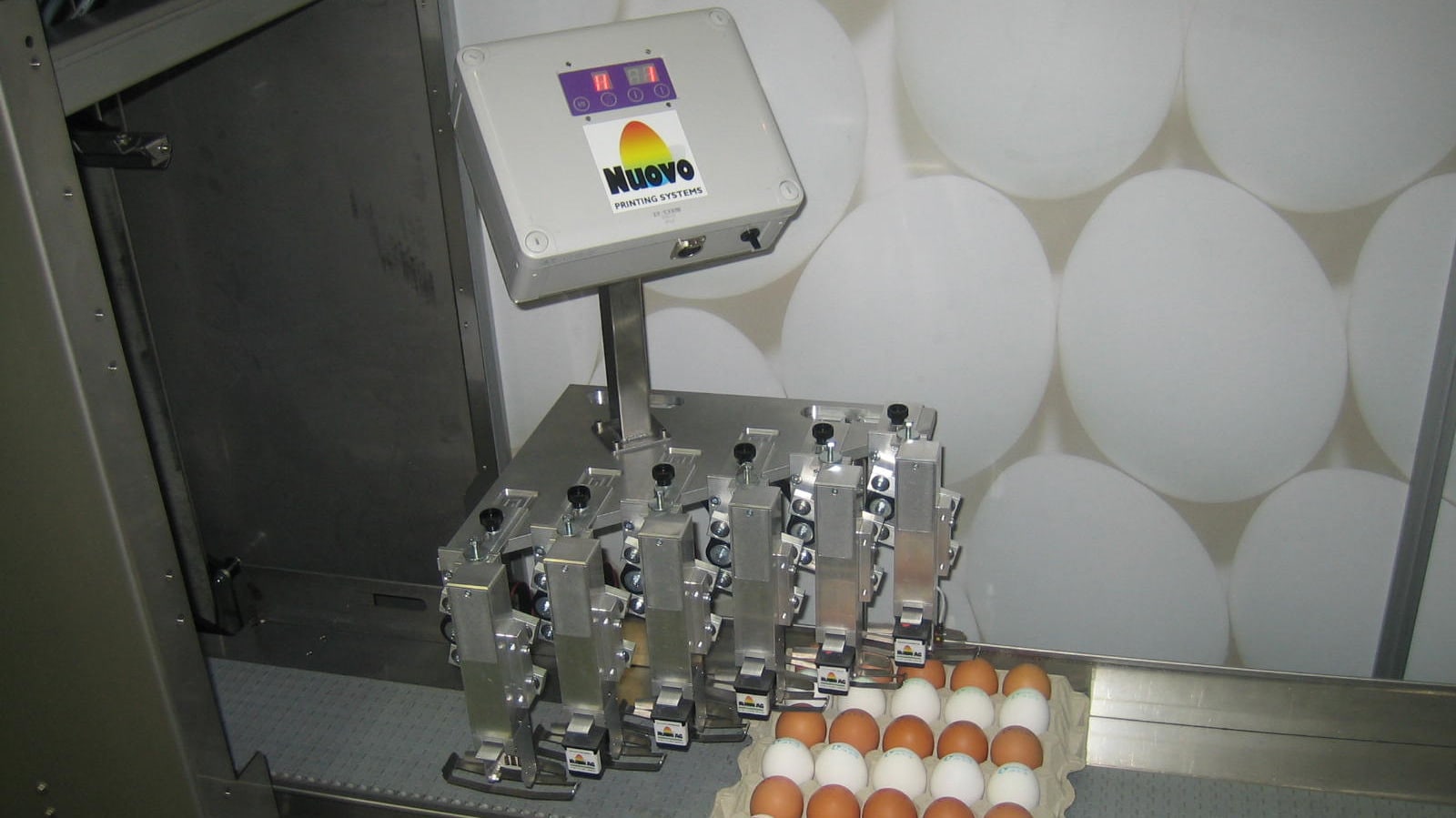 Egg marking machine: Egg-Jet Sprinter R6, Series 50