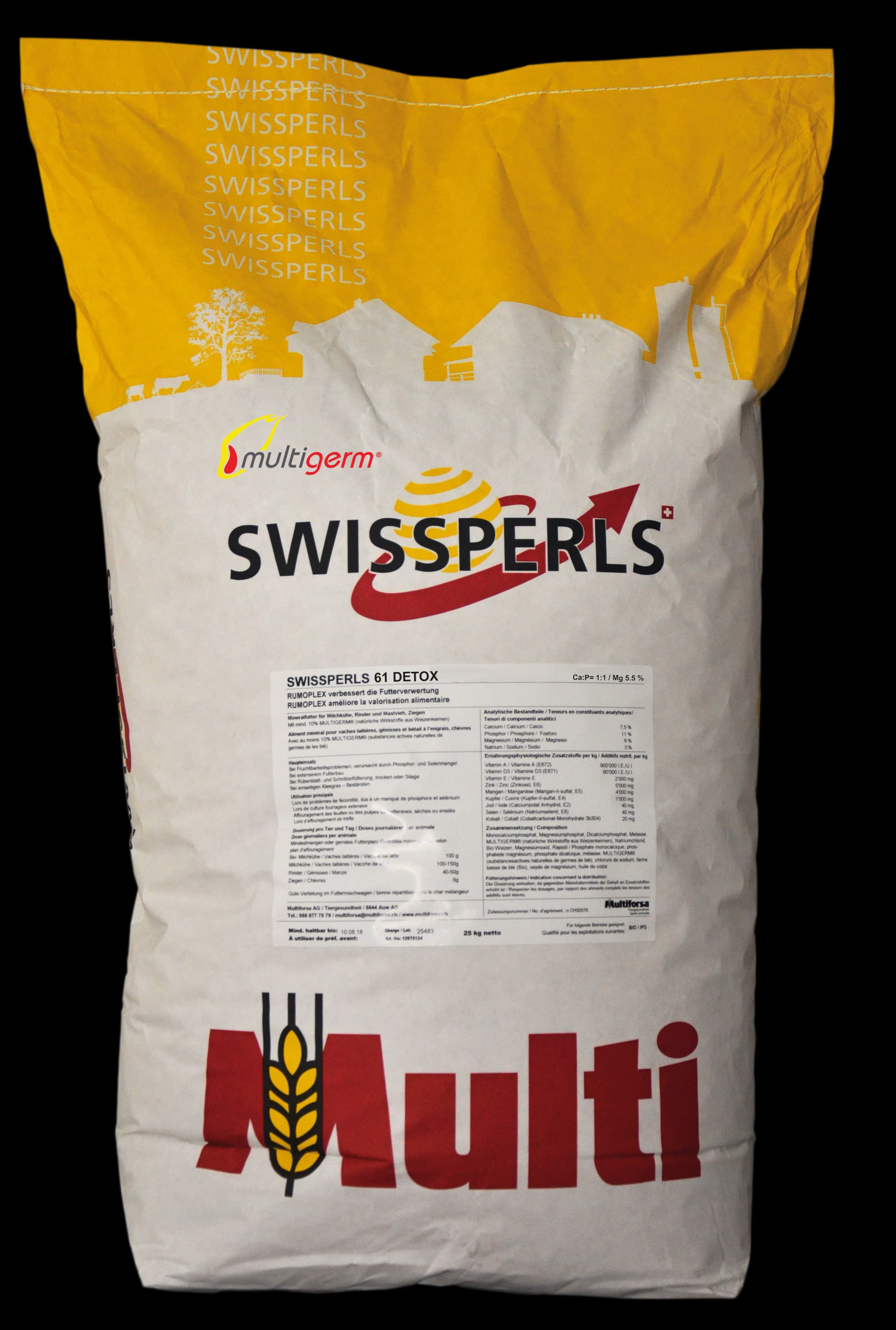 SWISSPERLS 61 DETOX - die Mineralstoff-Innovation 2021.