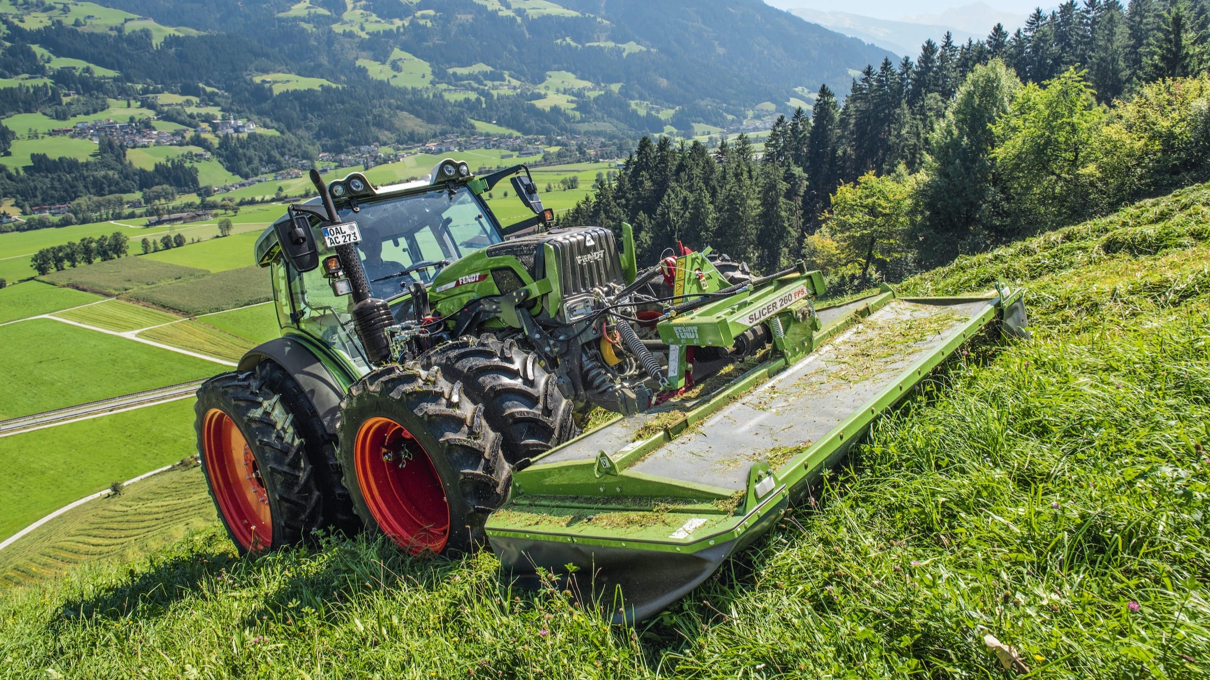 Der Fendt 200 Vario: Sicher und wenig auch bei schwierigen Einsätzen.