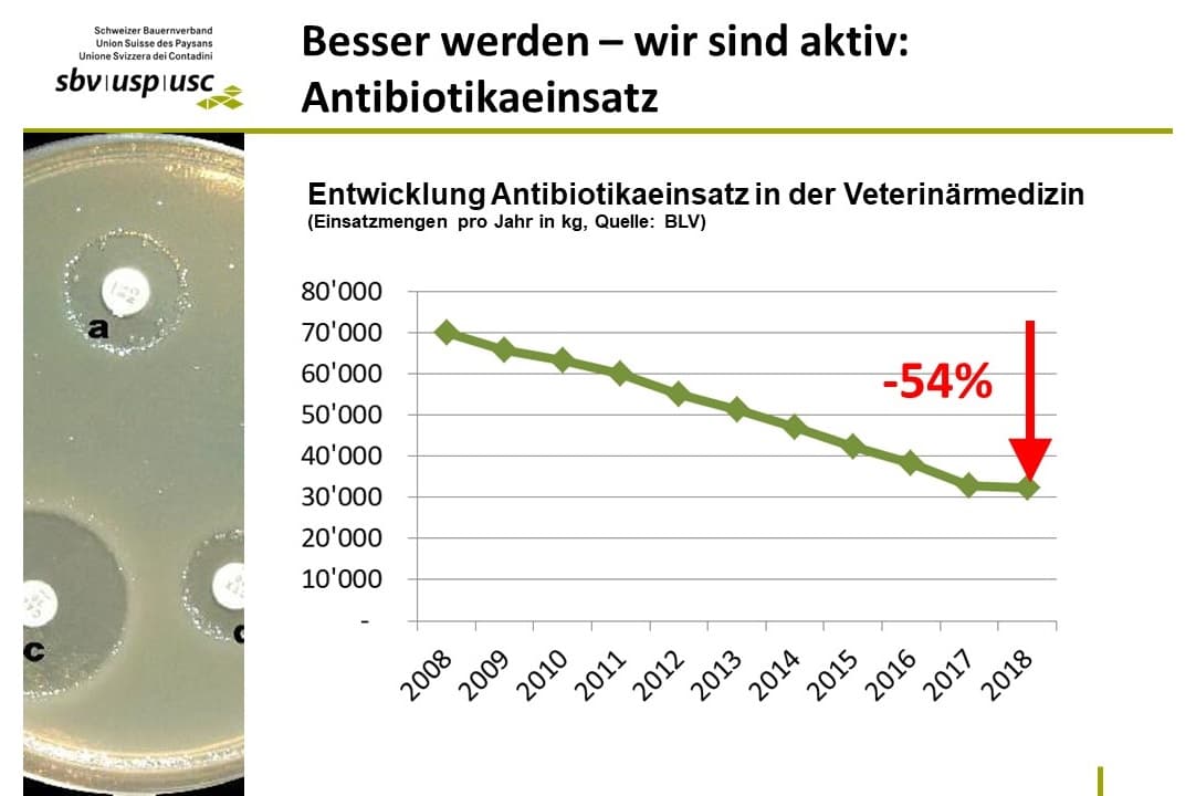 Besser werden - wir sind aktiv: Antibiotikaeinsatz