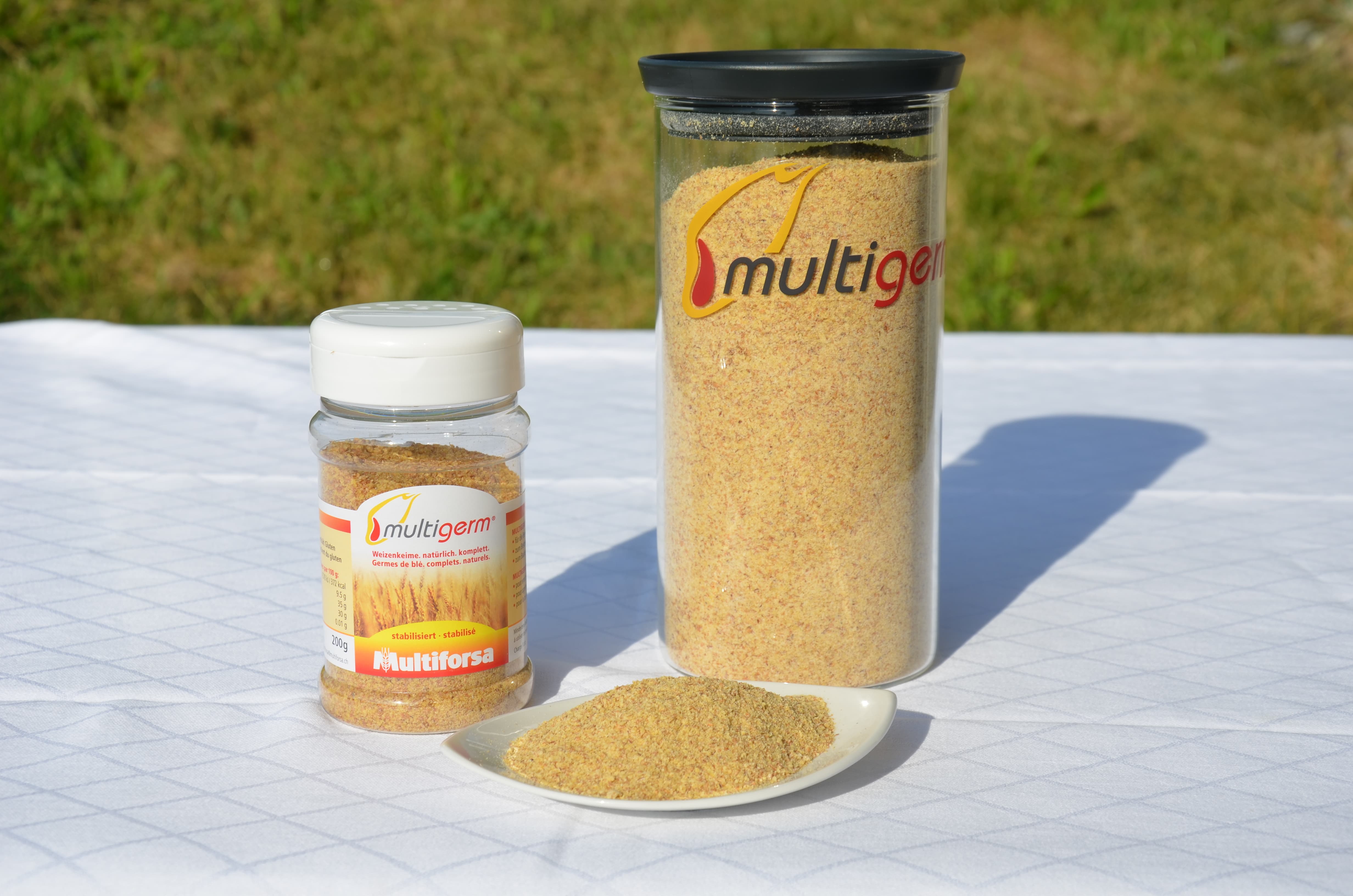 MULTIGERM® eignen sich auch zur die Bereicherung eines leckeren Frühstücks-Müesli.